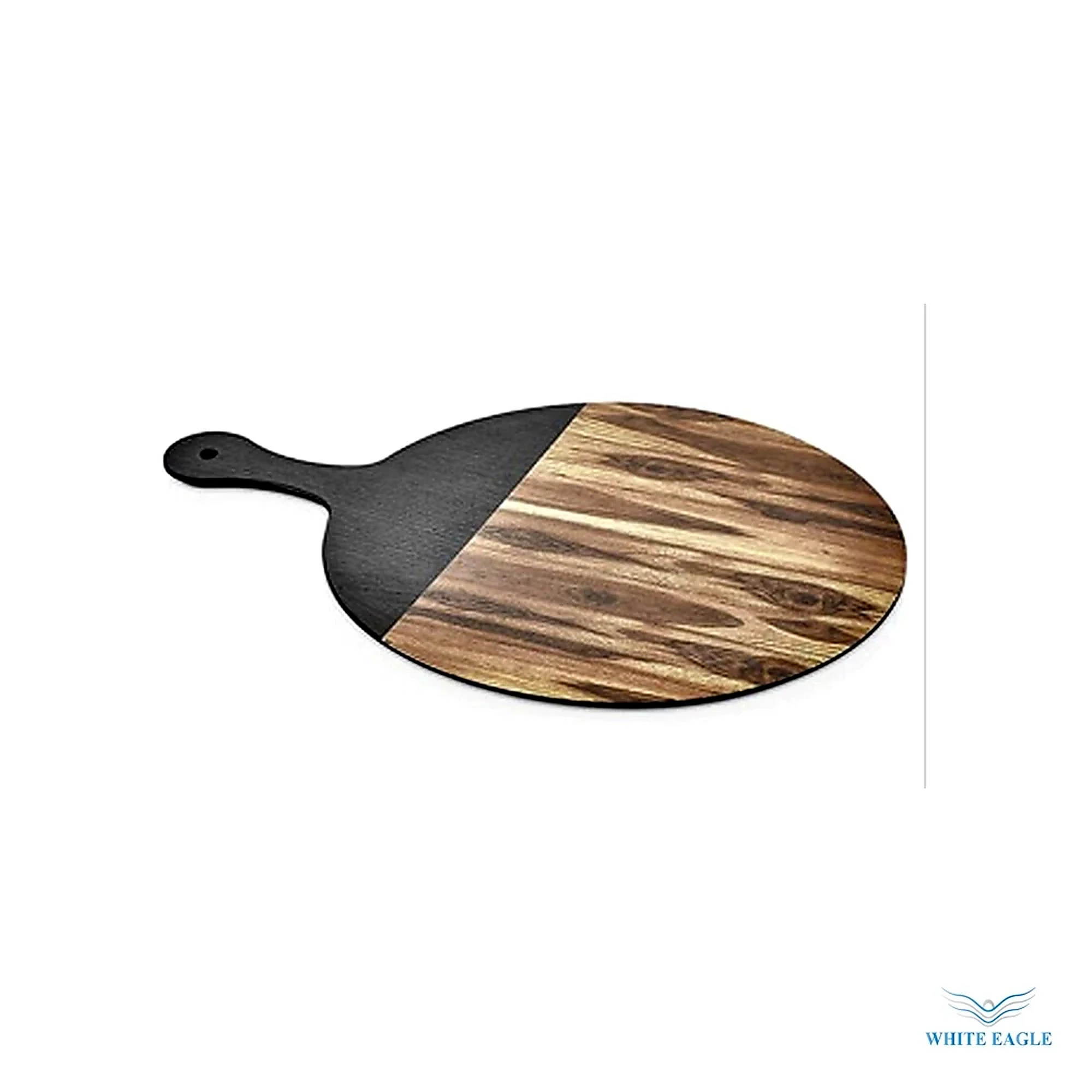 30CM Pizza Board With Black Handle - Plates from White Eagle Trading Doha Qatar - ادوات مطاعم وفنادق وايت ايجل في قطر