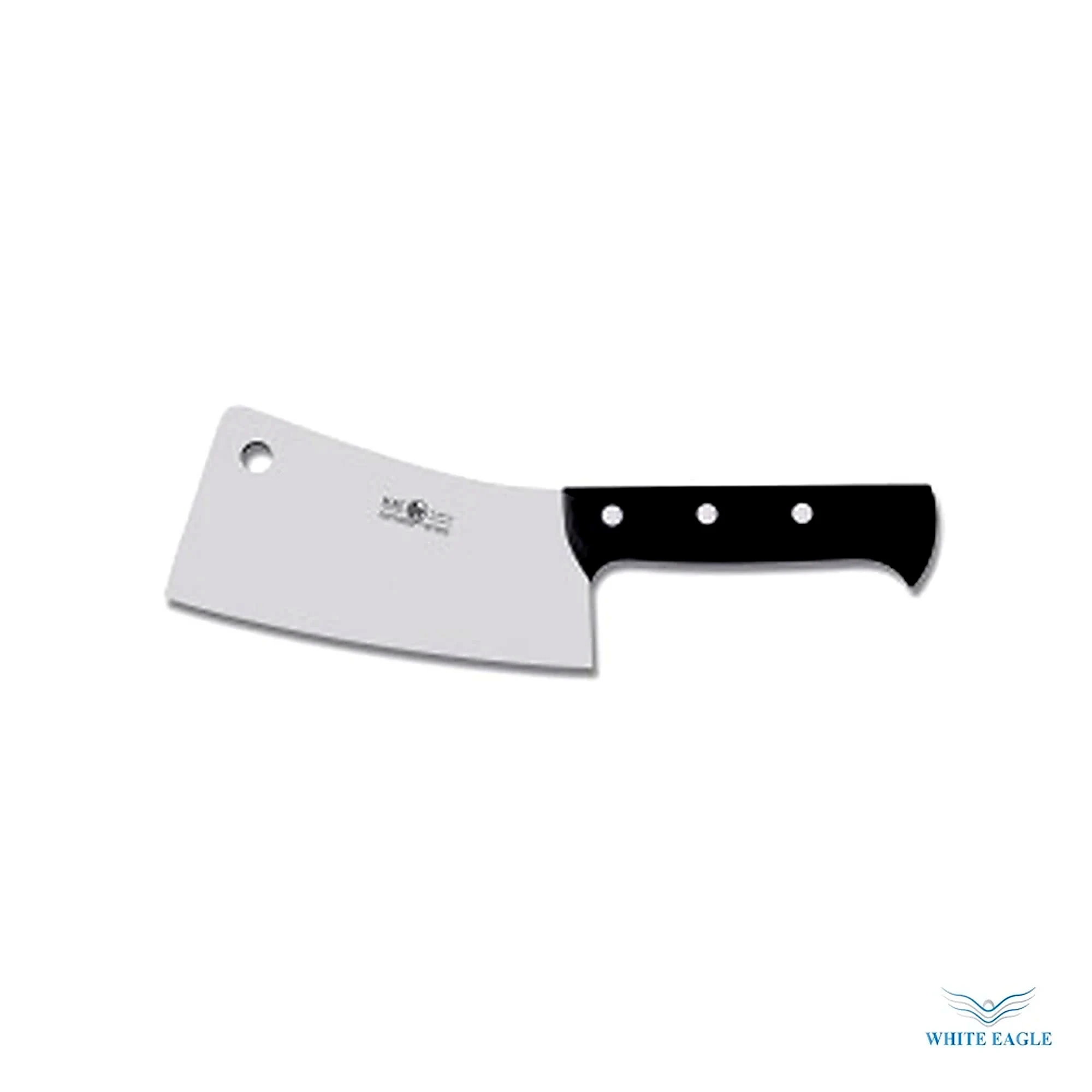 Cleaver Black Handle 20 cm - Chefs knife from White Eagle Trading Doha Qatar - ادوات مطاعم وفنادق وايت ايجل في قطر