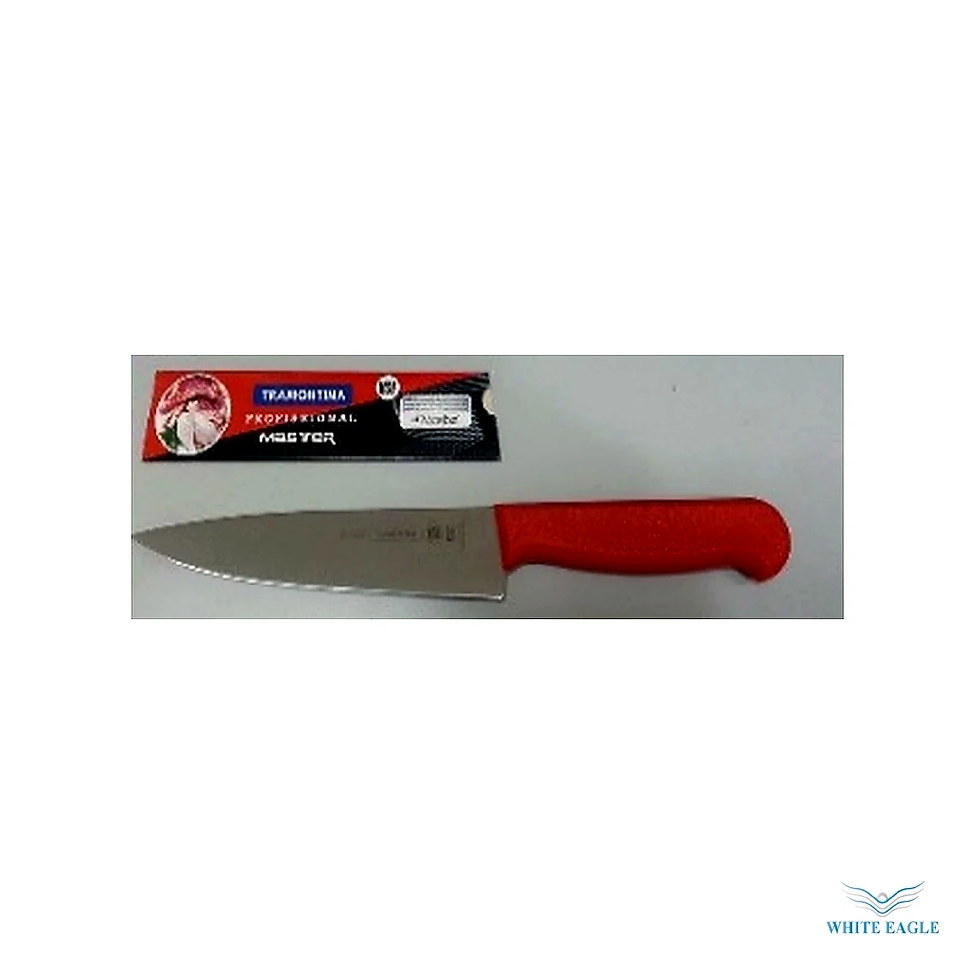 6- Red Handle Knife - Chefs knife from White Eagle Trading Doha Qatar - ادوات مطاعم وفنادق وايت ايجل في قطر