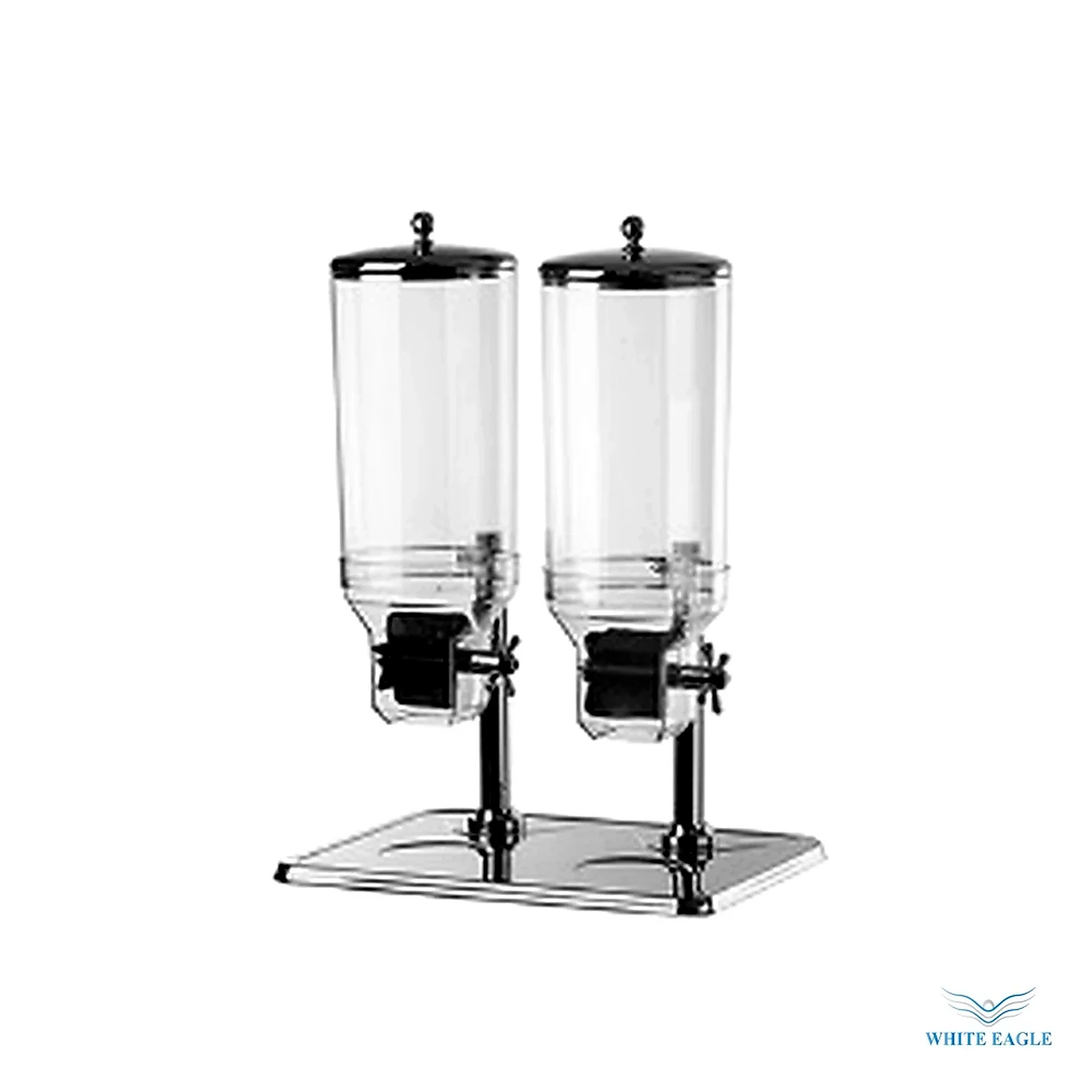 Cereal Dispencer Full Stainless Steel Material,480 x 385 x 630mm (7.5 x 2 Ltr capacity) - Buffet Beverage & Cereal Dispensers from White Eagle Trading Doha Qatar - ادوات مطاعم وفنادق وايت ايجل في قطر