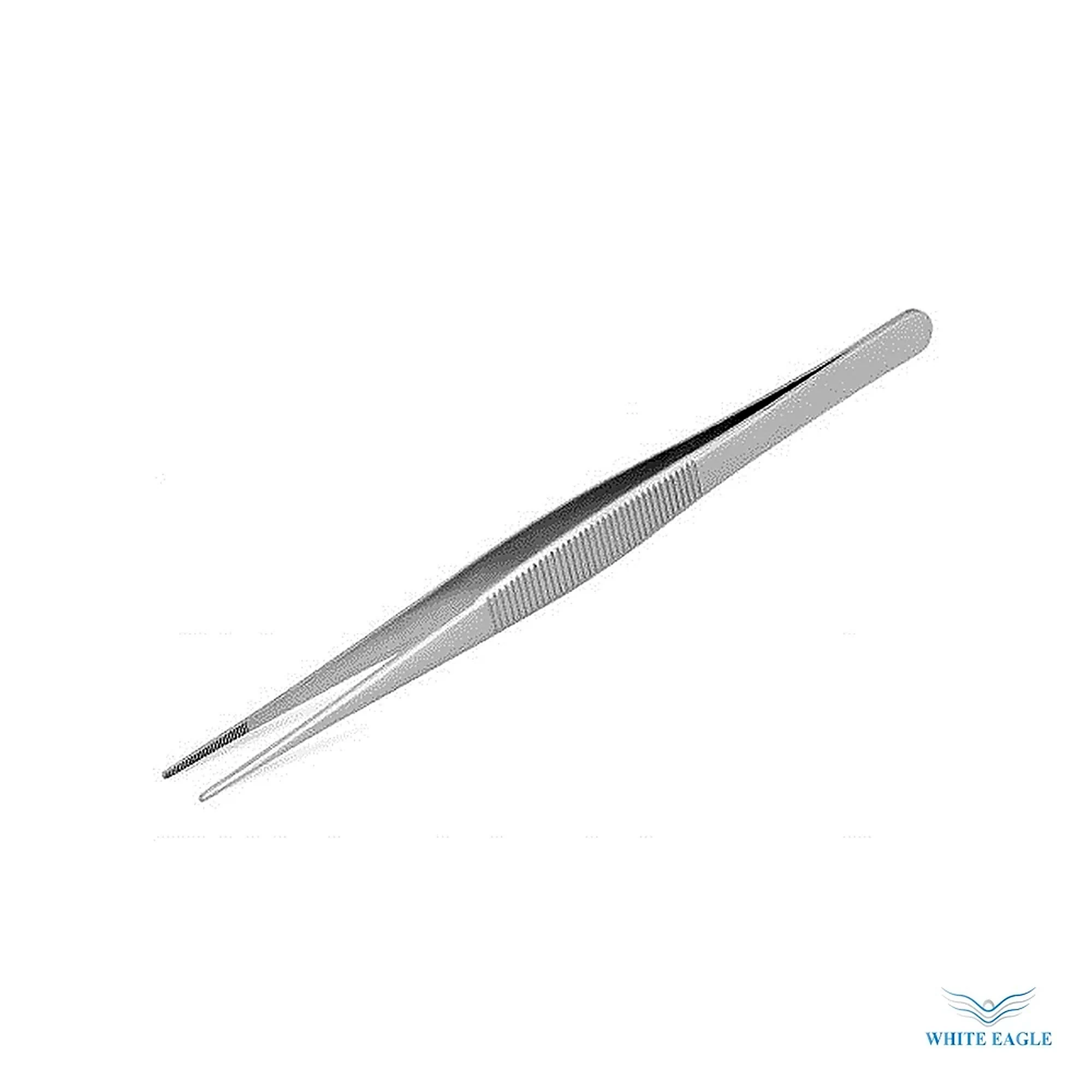 Precision Tweezers for Chef Stainless Steel 16cm - Tongs from White Eagle Trading Doha Qatar - ادوات مطاعم وفنادق وايت ايجل في قطر