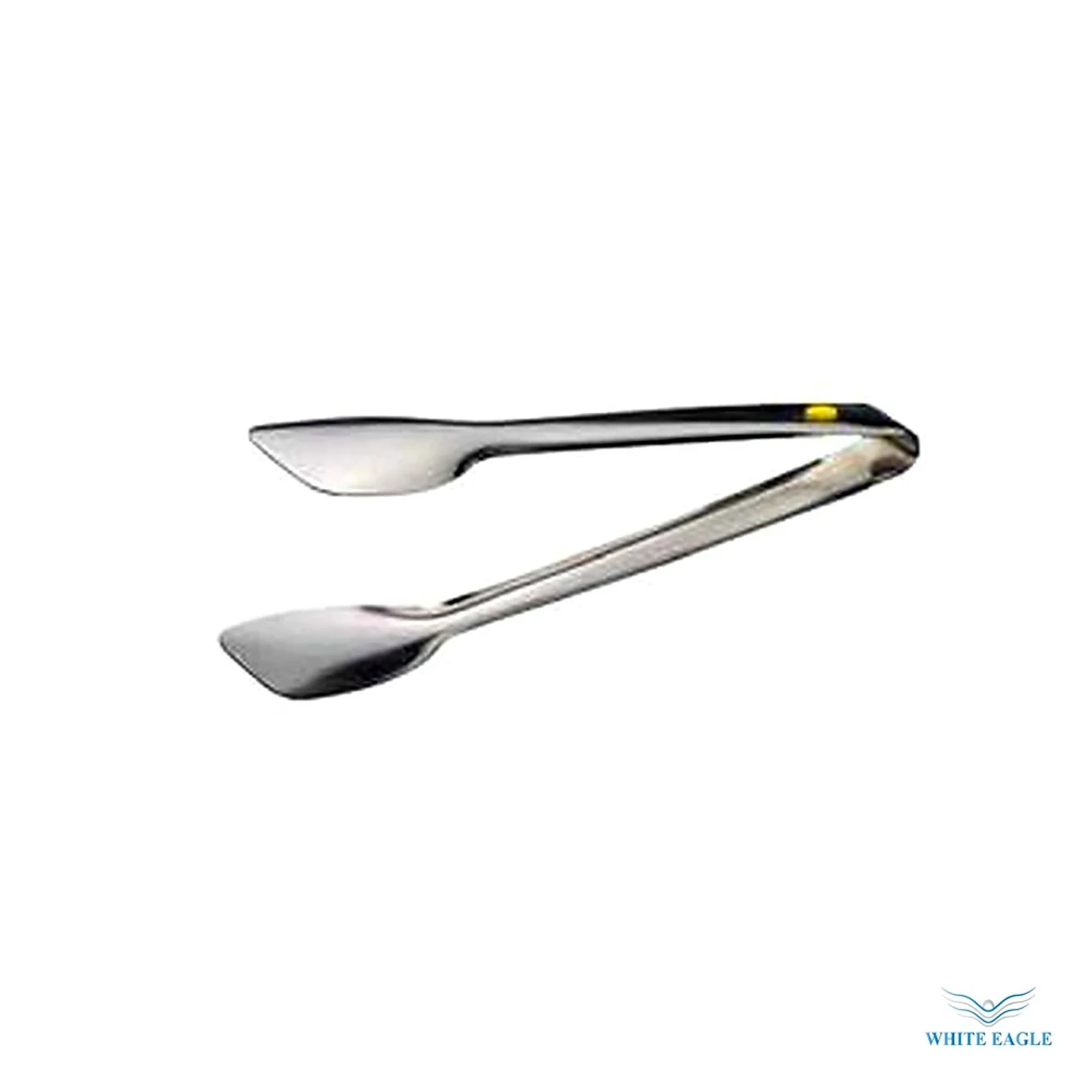 Curved Kitchen Tong Stainless Steel 18-10 AISI 304 Seamless 30 cm - Tongs from White Eagle Trading Doha Qatar - ادوات مطاعم وفنادق وايت ايجل في قطر
