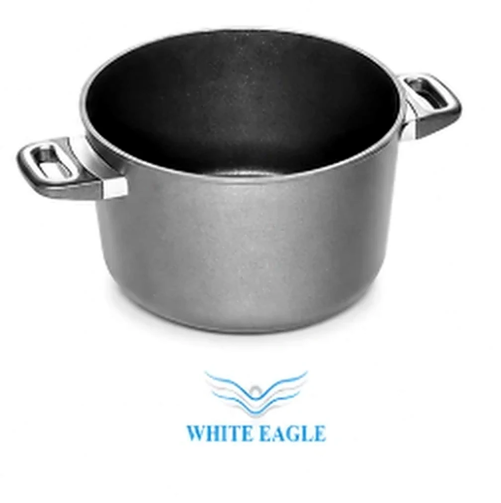 up Induction Stock Pot 28 x 16 cm with 2 side handle Materials-LOTAN - Pots & Stock Pots from White Eagle Trading Doha Qatar - ادوات مطاعم وفنادق وايت ايجل في قطر