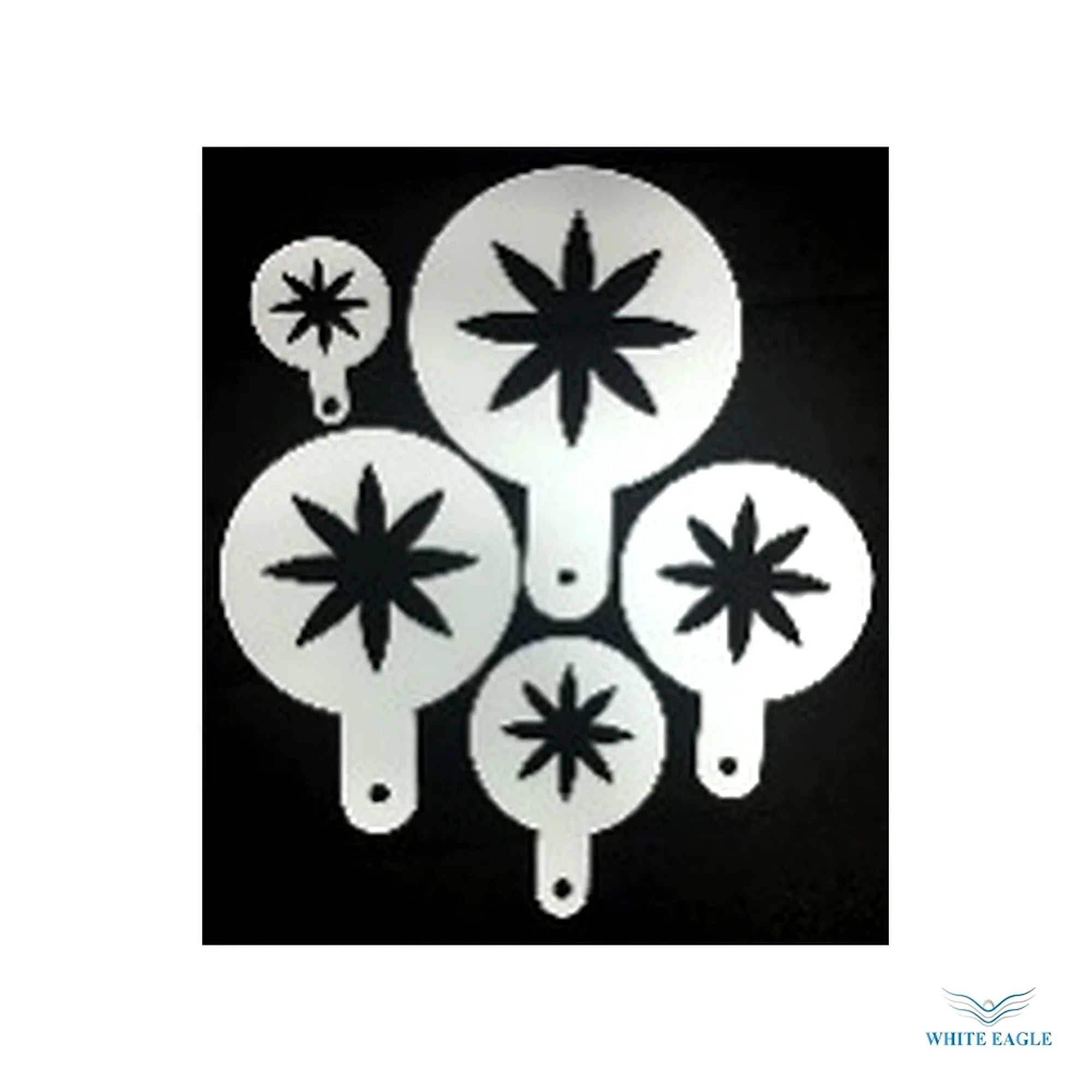 CAKE STENCILS - Pastry Bags, Nozzles & Decorating from White Eagle Trading Doha Qatar - ادوات مطاعم وفنادق وايت ايجل في قطر