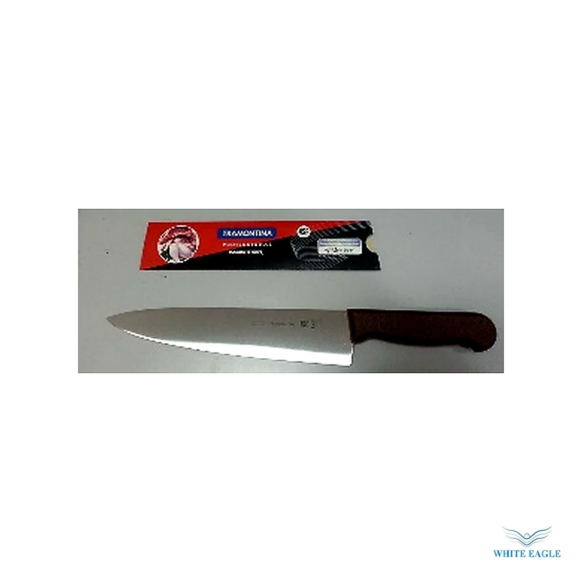 6- Brown Handle Knife - Chefs knife from White Eagle Trading Doha Qatar - ادوات مطاعم وفنادق وايت ايجل في قطر