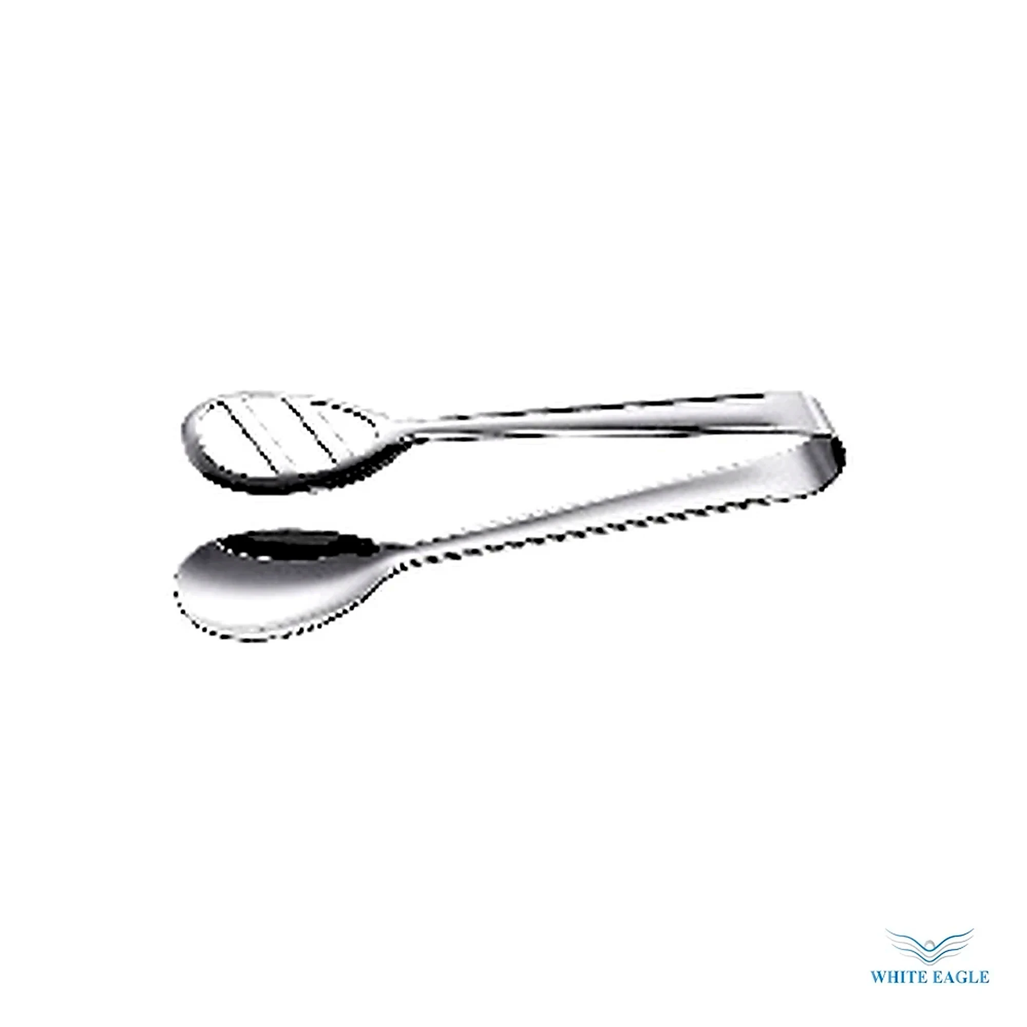 Vegetables Tong BR Stainless Steel 18-10 AISI 304 Seamless 19.5 cm - Tongs from White Eagle Trading Doha Qatar - ادوات مطاعم وفنادق وايت ايجل في قطر
