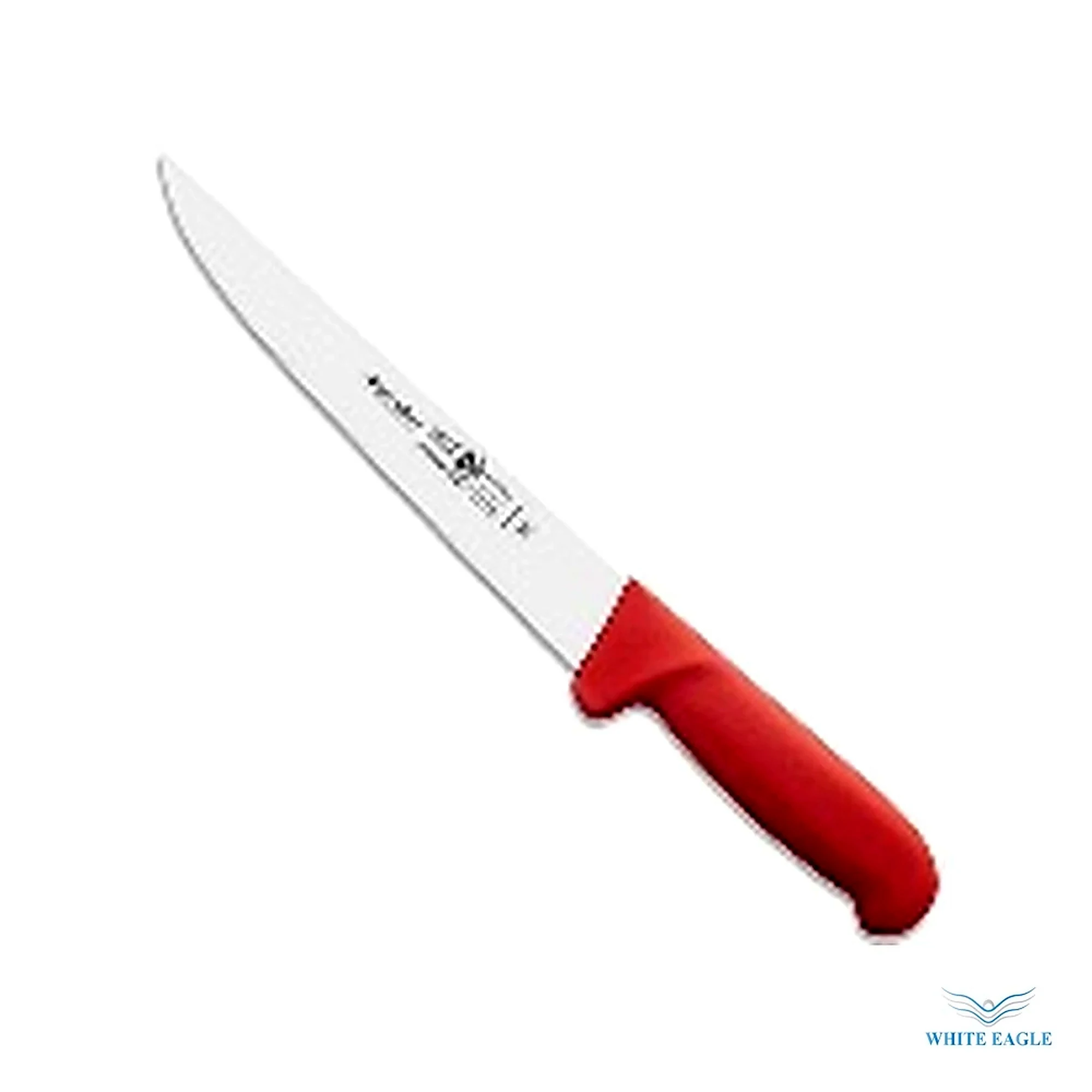 Boning Knife Wide Blade 15cm Red Handle - Boning, Butcher & Carving Knives from White Eagle Trading Doha Qatar - ادوات مطاعم وفنادق وايت ايجل في قطر