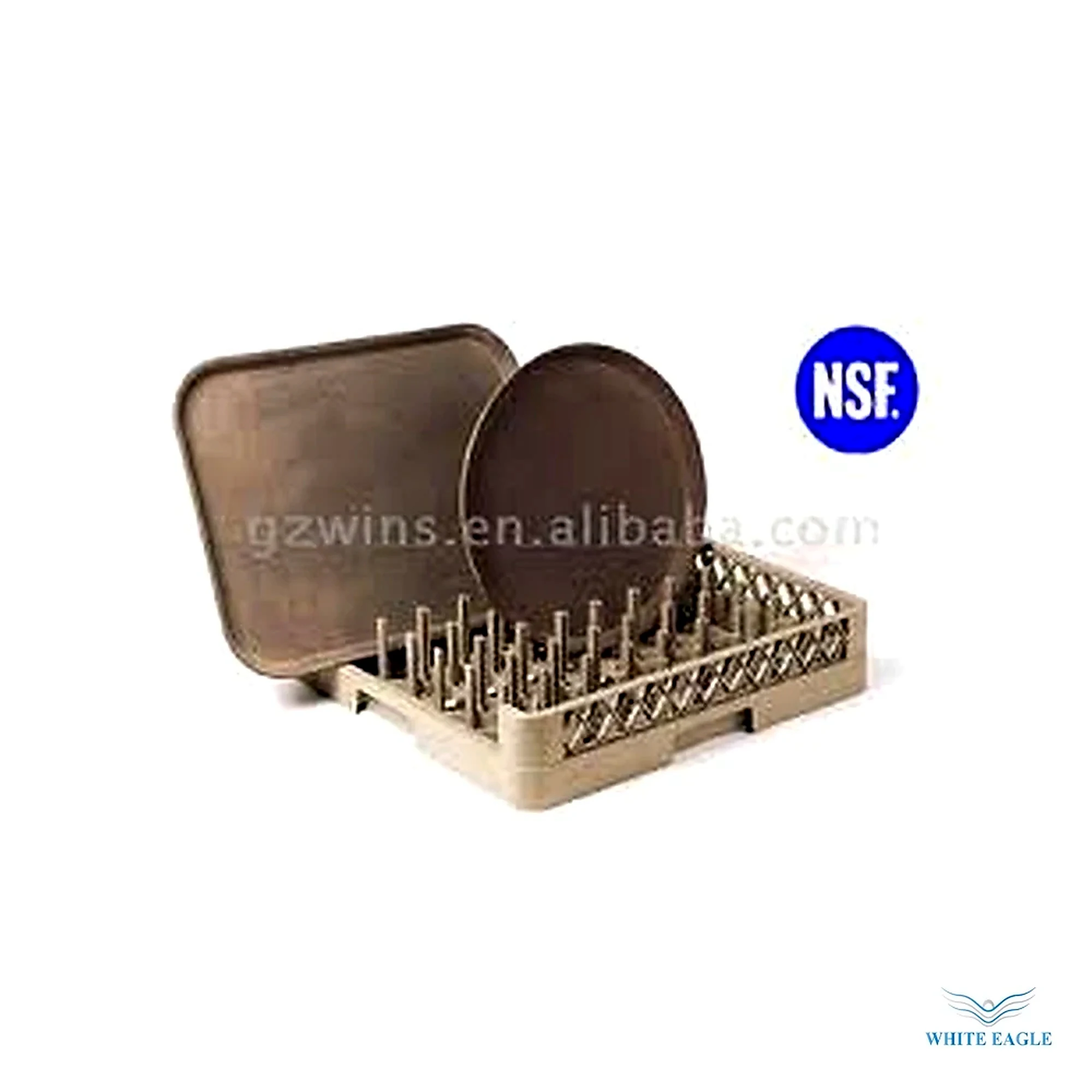 64-compartment open plate&tray rack - Crates, Baskets & Racks from White Eagle Trading Doha Qatar - ادوات مطاعم وفنادق وايت ايجل في قطر