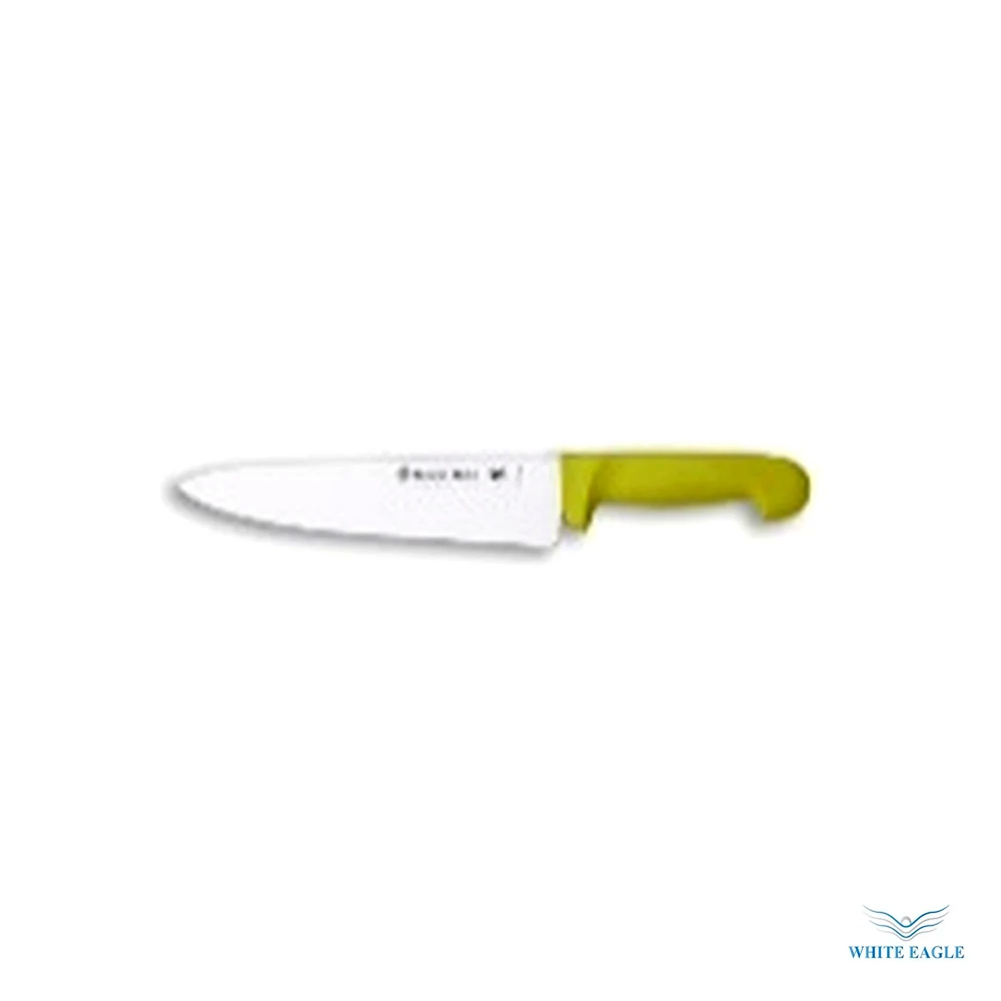 German Molybdenum Stainless Steel Forged Cook's Knife,Color-Yellow Blade Size-10- - Knife Sharpeners & Accessories from White Eagle Trading Doha Qatar - ادوات مطاعم وفنادق وايت ايجل في قطر