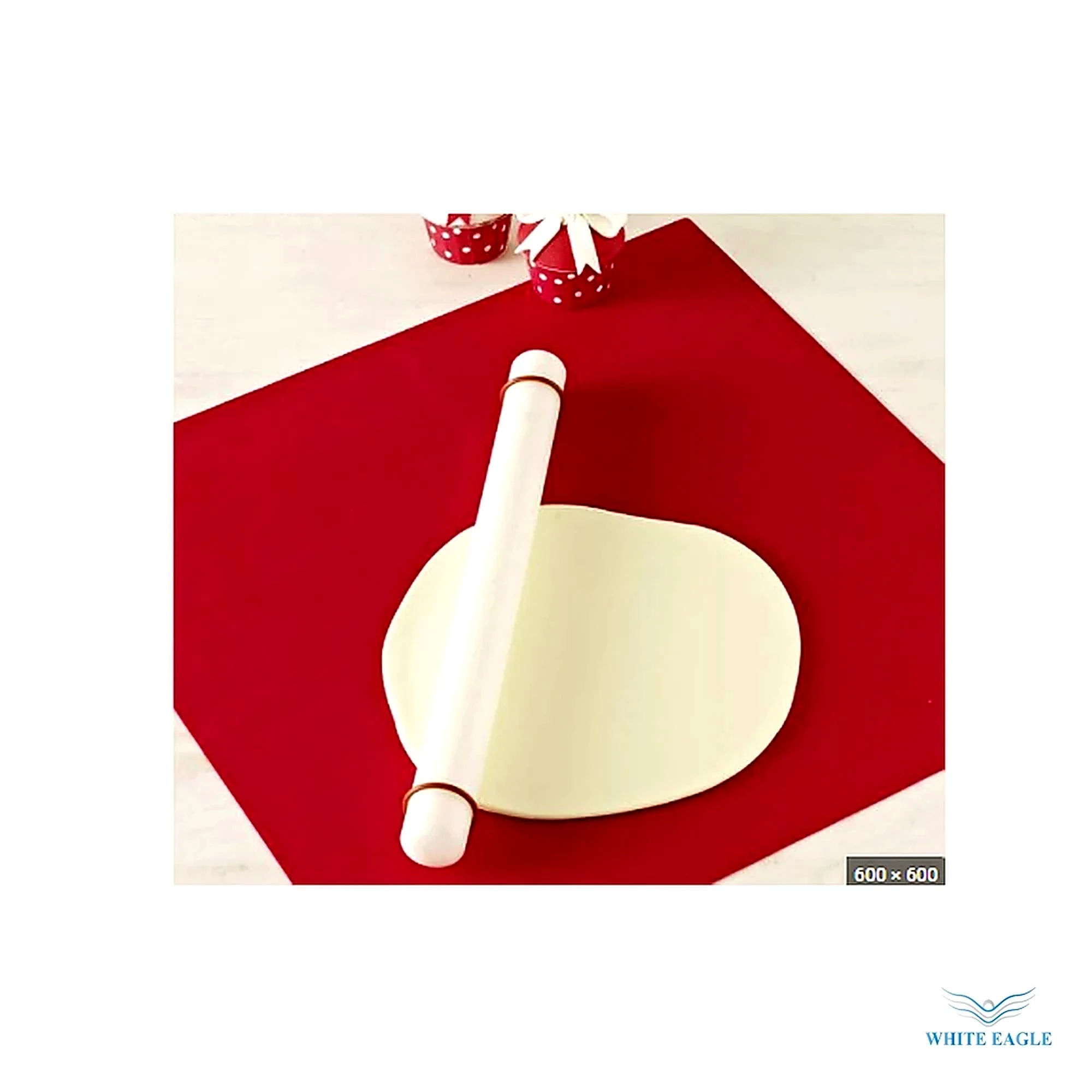 Non Stick Rolling Mat Dim- 50-50cm - Pastry Brushes, Scrapers & Prep Tools from White Eagle Trading Doha Qatar - ادوات مطاعم وفنادق وايت ايجل في قطر