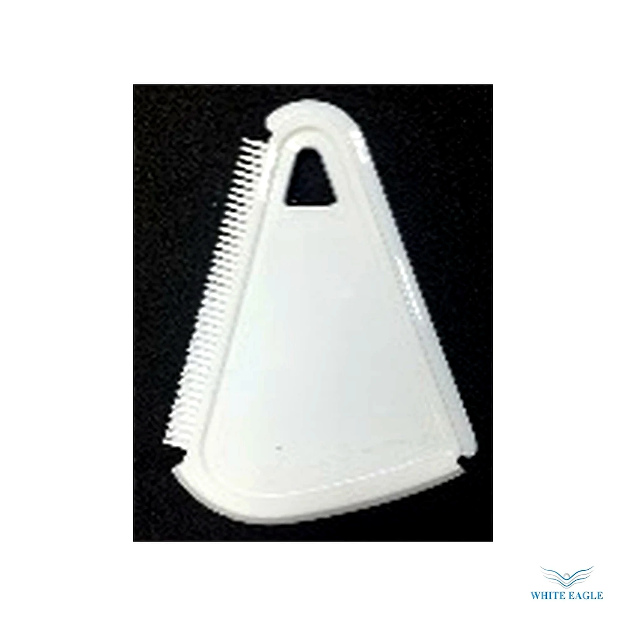 TRIANGLE TEETH SCRAPER K550 - Pastry Brushes, Scrapers & Prep Tools from White Eagle Trading Doha Qatar - ادوات مطاعم وفنادق وايت ايجل في قطر