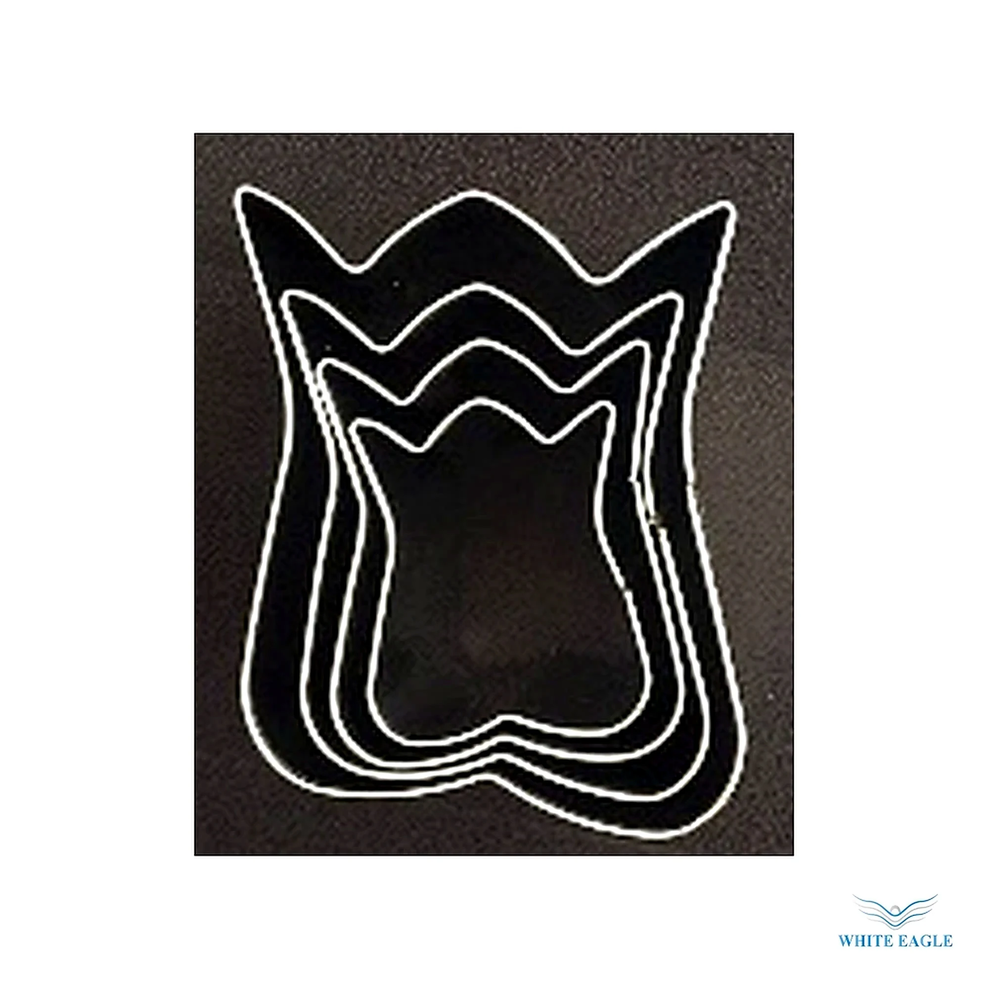 STAINLESS STEEL CUTTER Rose Bud Shape 4pcs - Pastry Cutters & Molds from White Eagle Trading Doha Qatar - ادوات مطاعم وفنادق وايت ايجل في قطر