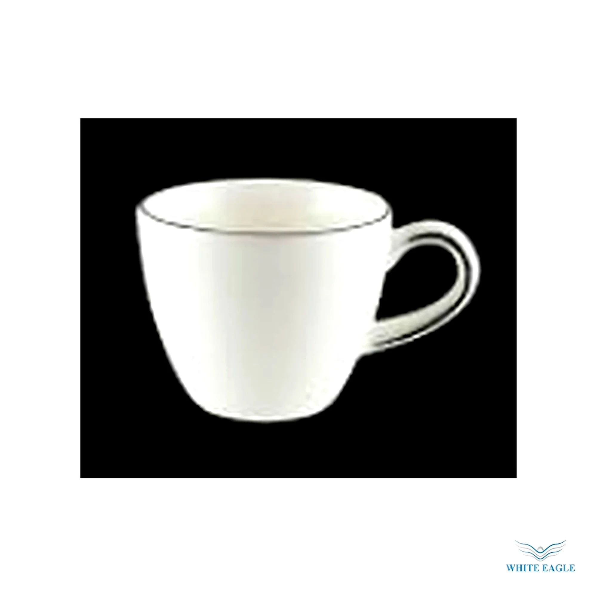 Retro Black Rita Coffee Cup 80 cc - Cups, Saucers & Mugs from White Eagle Trading Doha Qatar - ادوات مطاعم وفنادق وايت ايجل في قطر
