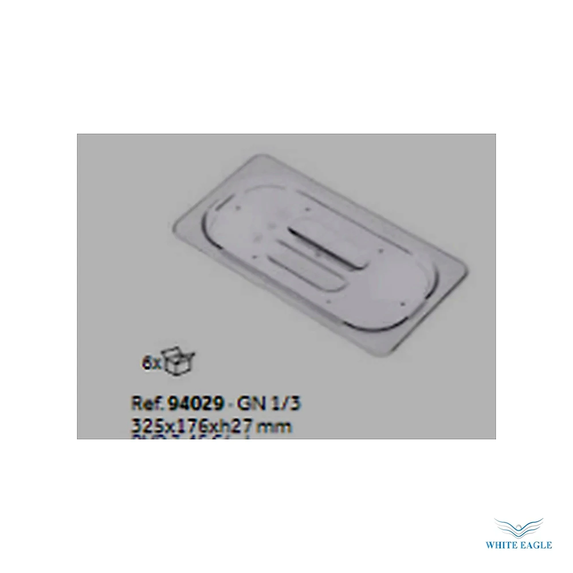 Universal Lid PC GN 1-3 - GN Covers & Lids from White Eagle Trading Doha Qatar - ادوات مطاعم وفنادق وايت ايجل في قطر