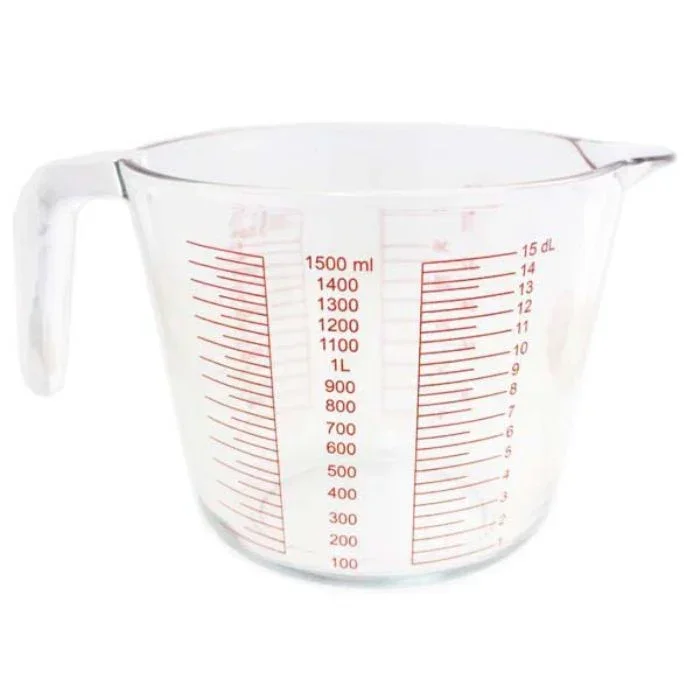 1.5 liter glass measuring jug - Uncategorized from White Eagle Trading Doha Qatar - ادوات مطاعم وفنادق وايت ايجل في قطر