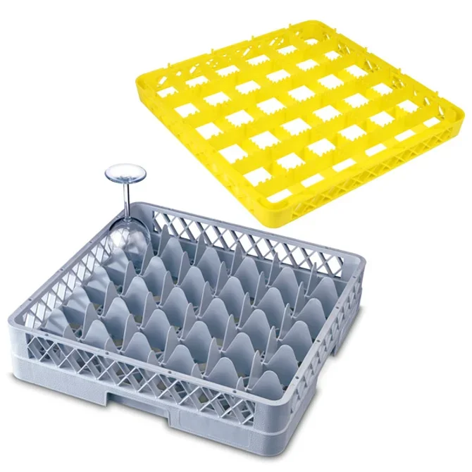 36 compartment glass rack with extender - Uncategorized from White Eagle Trading Doha Qatar - ادوات مطاعم وفنادق وايت ايجل في قطر