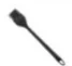 YB-060820 - Black Silicone Brush (Size:26*4.3*1.1cm), made in China - Pastry Brushes, Scrapers & Prep Tools from White Eagle Trading Doha Qatar - ادوات مطاعم وفنادق وايت ايجل في قطر