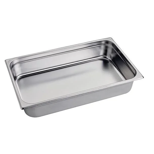 GN Stainless Steel Container GN 1/1 – 15 cm – No Lid - GN Containers from White Eagle Trading Doha Qatar - ادوات مطاعم وفنادق وايت ايجل في قطر