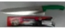 Chef Knife 10 Inch / 25 cm, Color Available: White, Blue, Brown, Yellow, Green, Red. Brand: Tramontina made in Brazil - Chefs knife from White Eagle Trading Doha Qatar - ادوات مطاعم وفنادق وايت ايجل في قطر