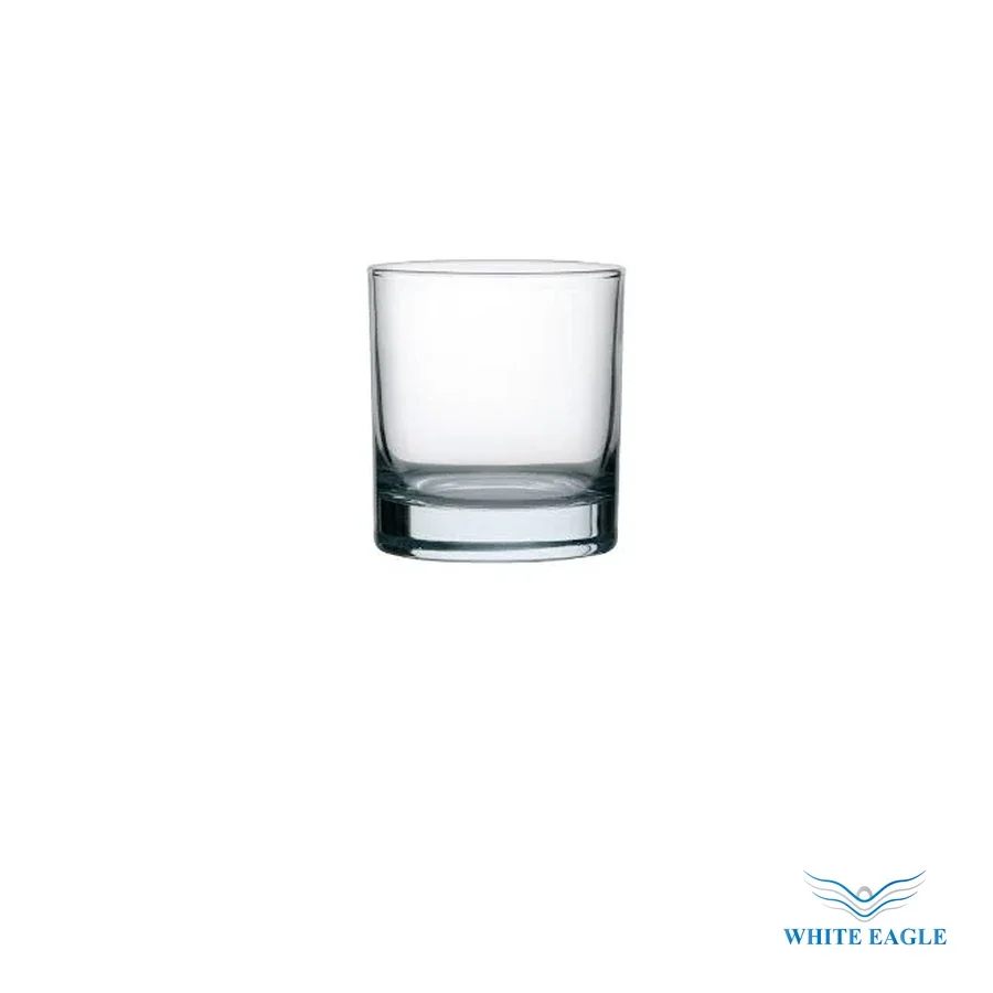 Machine Blown Glass 350 ml Diameter 7.5 cm x 9.8cm Height - Beverage Glasses & Tumblers from White Eagle Trading Doha Qatar - ادوات مطاعم وفنادق وايت ايجل في قطر