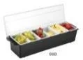 ABS/PP/PC 6compartment holder 50X16X12 - Holders & Organizers from White Eagle Trading Doha Qatar - ادوات مطاعم وفنادق وايت ايجل في قطر