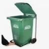 Litter Bin 100 lt.With Pedal Size: 480x5500x810  h/mm - Waste Bins & Cleaning Accessories from White Eagle Trading Doha Qatar - ادوات مطاعم وفنادق وايت ايجل في قطر