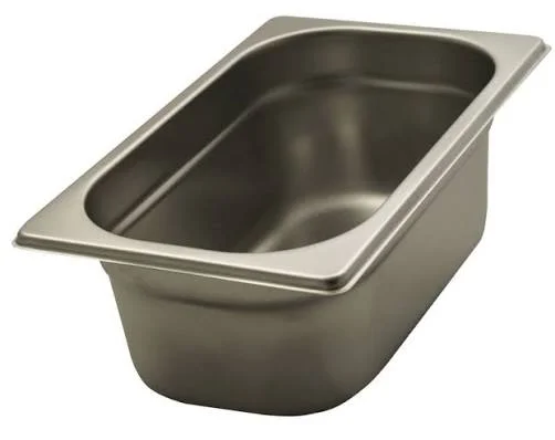 1*4 stainless steel container for chiller display - GN Covers & Lids from White Eagle Trading Doha Qatar - ادوات مطاعم وفنادق وايت ايجل في قطر