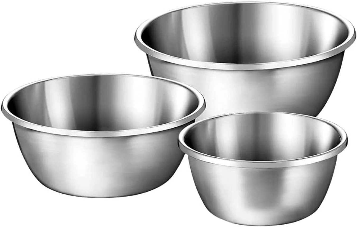 stainless steel mixing bowl - Bowls & Ramekins from White Eagle Trading Doha Qatar - ادوات مطاعم وفنادق وايت ايجل في قطر