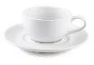 H.P Ivory / Cup6X4.5/Saucer12Cm 200Ml - Cups, Saucers & Mugs from White Eagle Trading Doha Qatar - ادوات مطاعم وفنادق وايت ايجل في قطر